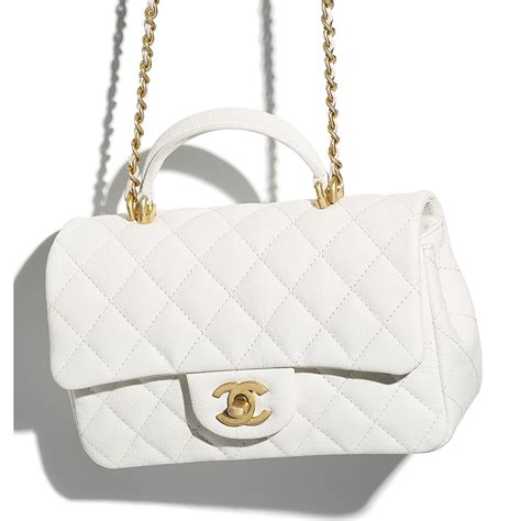 small white chanel bag - chanel mini flap bag white.